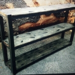 Cargo Plank Side Table