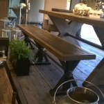 Cargo Plank Flooring with Cargo Bench and Table