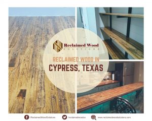 Reclaimed Wood Solutions in Cypress Texas