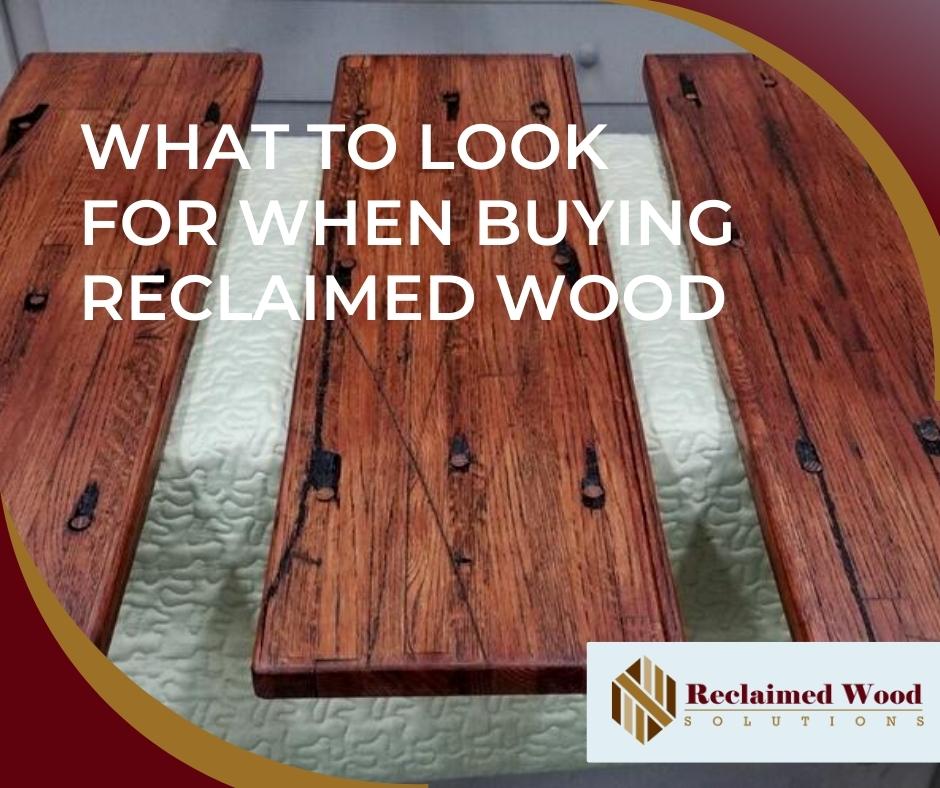 Buying Reclaimed Wood